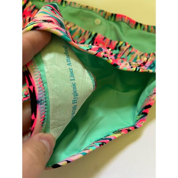 NWT Shade & Shore Women's Beach Cheeky Bikini Bottom Bright Multicolor XL - Picture 7 of 9